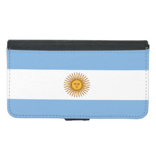 Patriotic Argentinian Flag Samsung Galaxy S5 Wallet Case