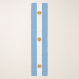 Patriotic Argentinian Flag Scarf