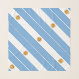 Patriotic Argentinian Flag Scarf