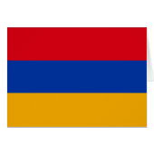 Patriotic Armenian Flag (Front Horizontal)