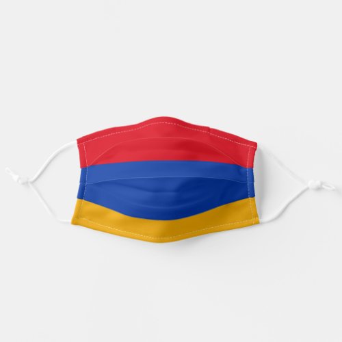 Patriotic Armenian Flag Adult Cloth Face Mask