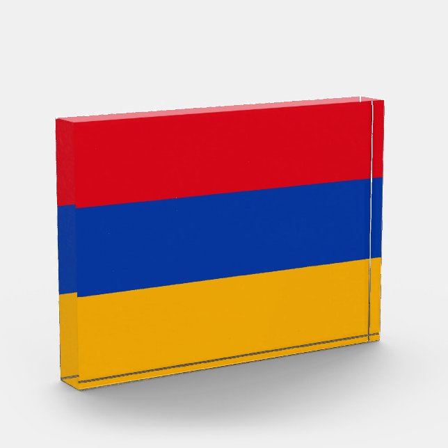 Patriotic Armenian Flag Award (Left)