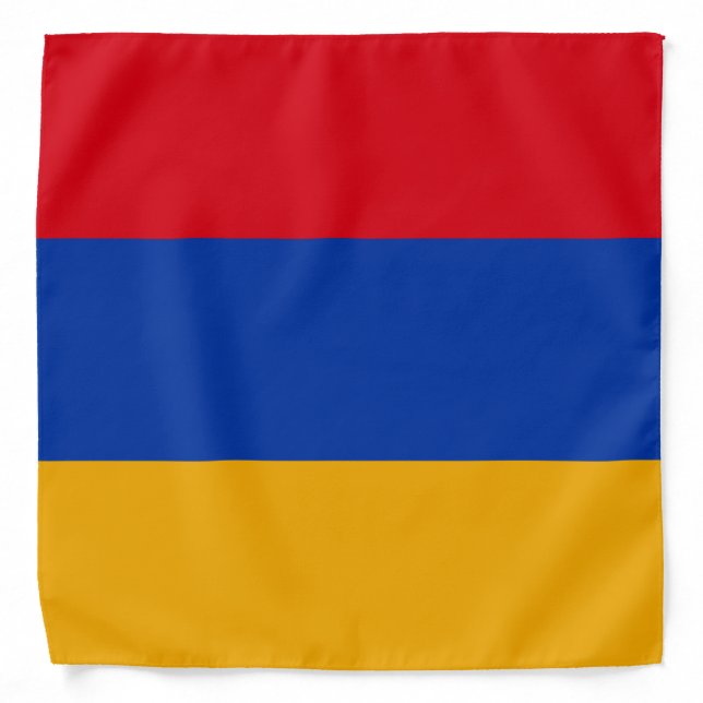 Patriotic Armenian Flag Bandana (Front)