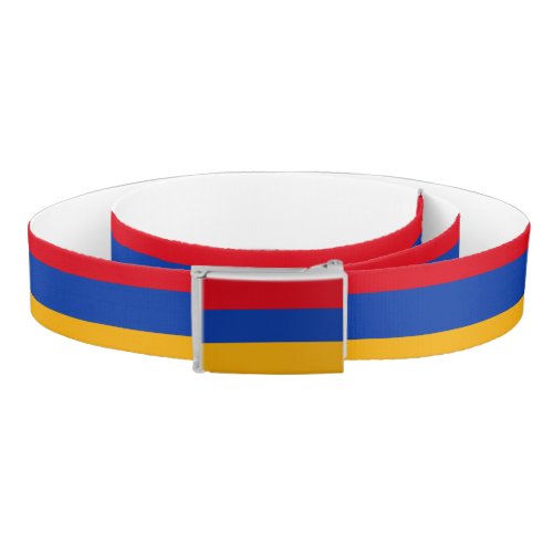 Patriotic Armenian Flag Belt