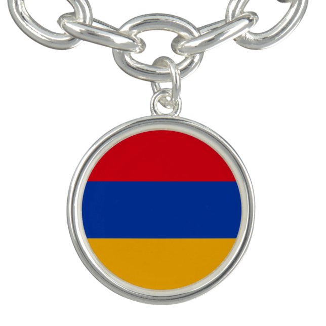 Patriotic Armenian Flag Bracelet (Design)