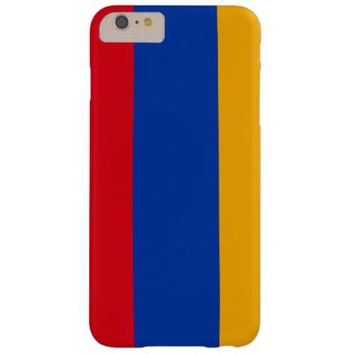 Patriotic Armenian Flag Barely There iPhone 6 Plus Case