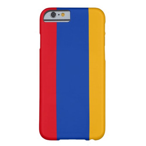 Patriotic Armenian Flag Barely There iPhone 6 Case