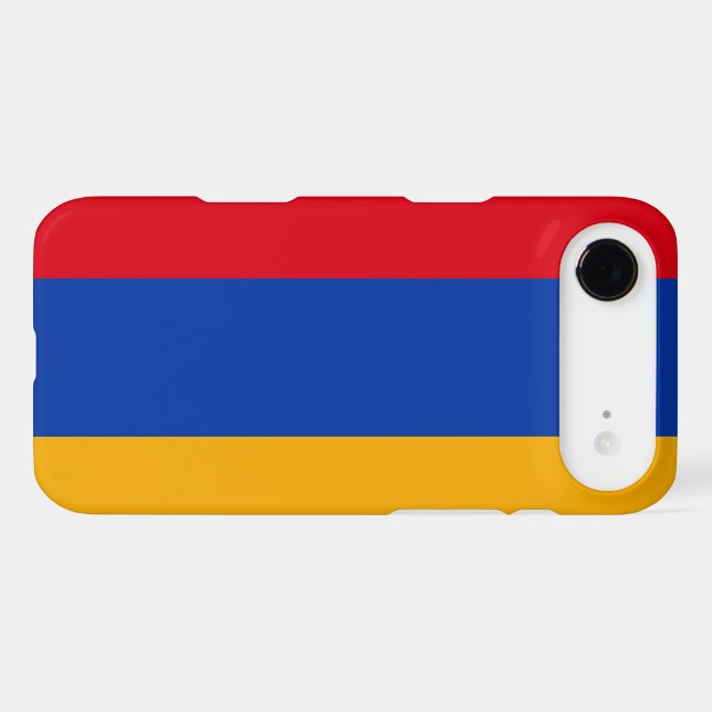 Patriotic Armenian Flag Case-Mate iPhone Case (Back (Horizontal))