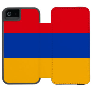 Patriotic Armenian Flag iPhone SE/5/5s Wallet Case