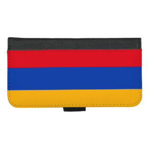 Patriotic Armenian Flag iPhone 8/7 Plus Wallet Case