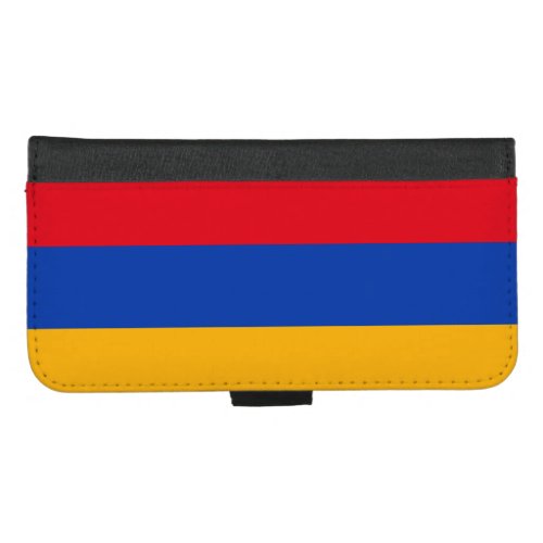 Patriotic Armenian Flag iPhone 87 Plus Wallet Case