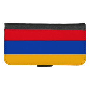 Patriotic Armenian Flag iPhone 8/7 Wallet Case