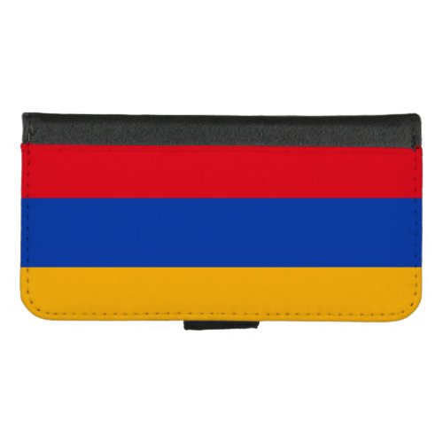 Patriotic Armenian Flag iPhone 87 Wallet Case