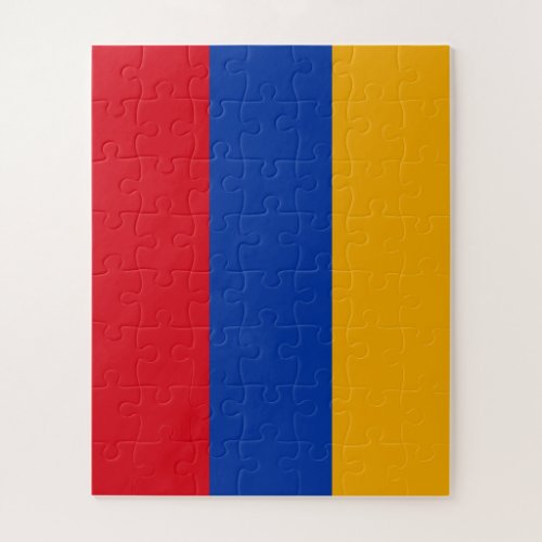 Patriotic Armenian Flag Jigsaw Puzzle