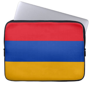 Patriotic Armenian Flag Laptop Sleeve