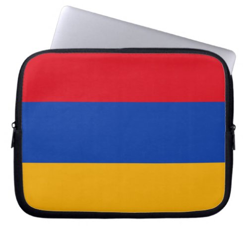 Patriotic Armenian Flag Laptop Sleeve