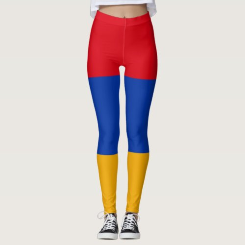 Patriotic Armenian Flag Leggings