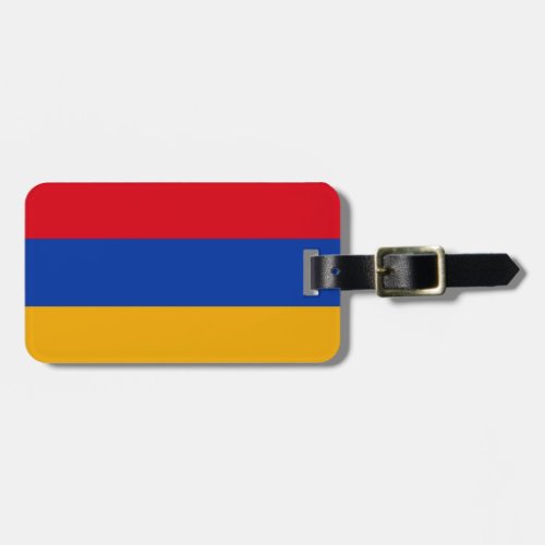 Patriotic Armenian Flag Luggage Tag