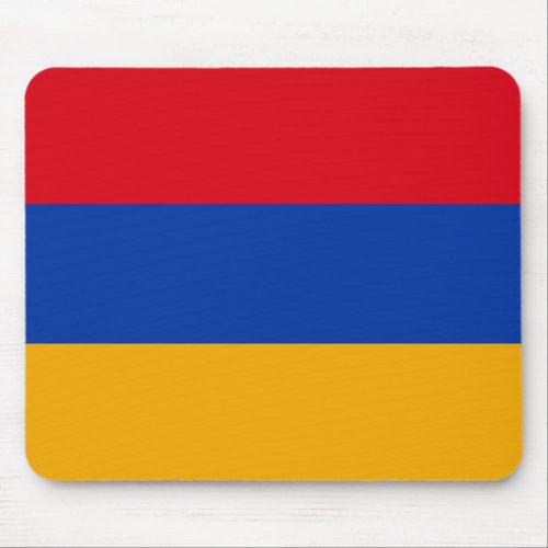 Patriotic Armenian Flag Mouse Pad