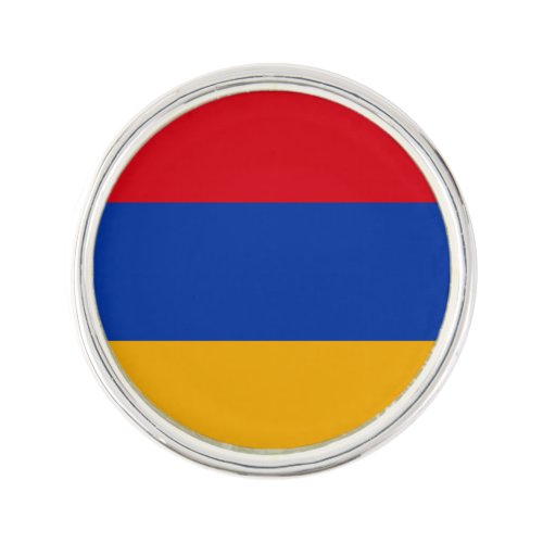 Patriotic Armenian Flag Pin