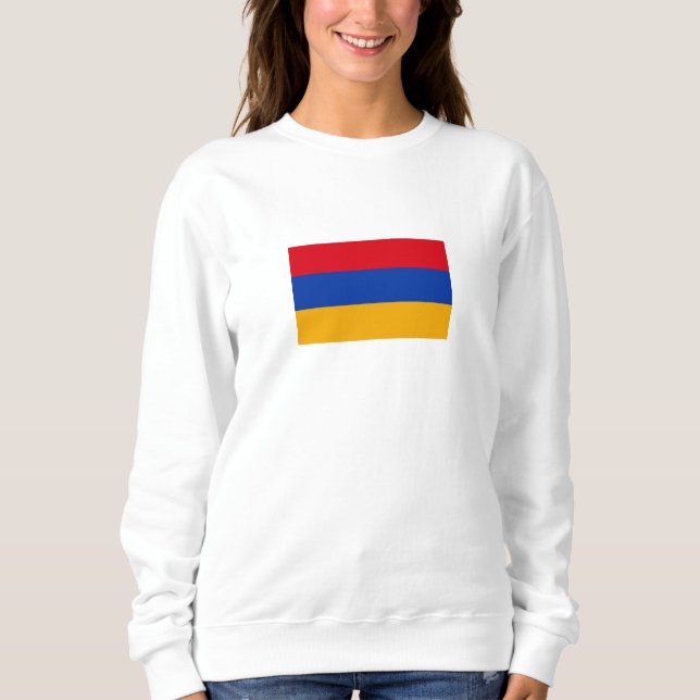 Patriotic Armenian Flag Sweatshirt (Front)