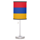Patriotic Armenian Flag Table Lamp (Right)