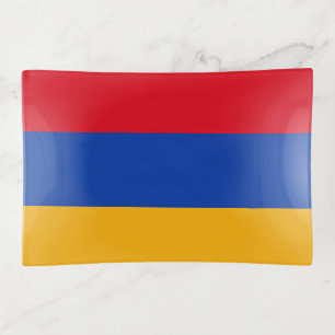 Patriotic Armenian Flag Trinket Tray