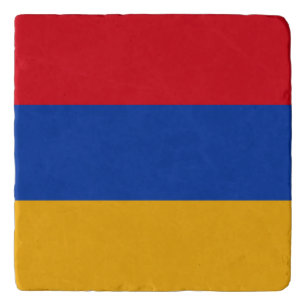 Patriotic Armenian Flag Trivet
