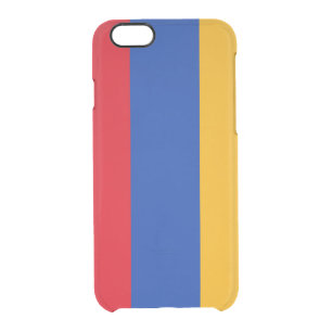 Patriotic Armenian Flag Clear iPhone 6/6S Case