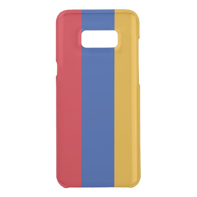 Patriotic Armenian Flag Uncommon Samsung Galaxy Case (Back)