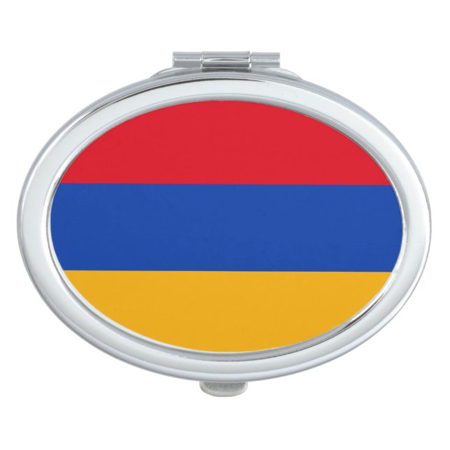 Patriotic Armenian Flag Vanity Mirror (Front)