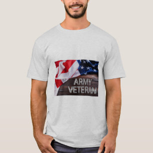 Patriotic “Army Veteran” T-Shirt