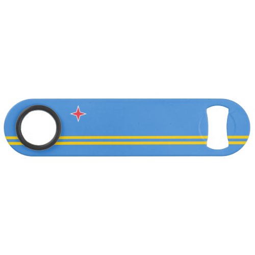 Patriotic Aruba Flag Bar Key