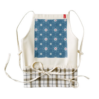 Patriotic Atom Zazzle HEART Apron
