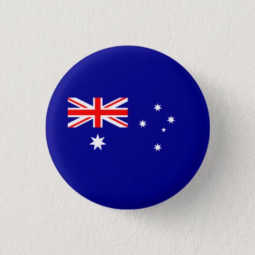 Patriotic Australian Flag Button