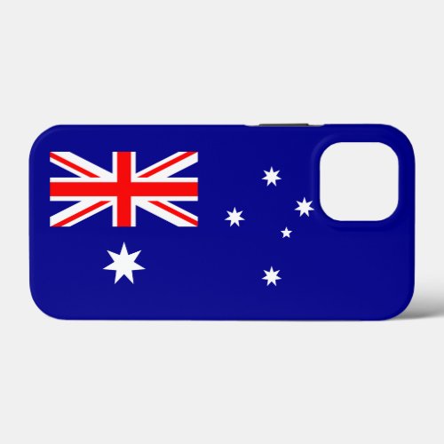 Patriotic Australian Flag iPhone 13 Mini Case