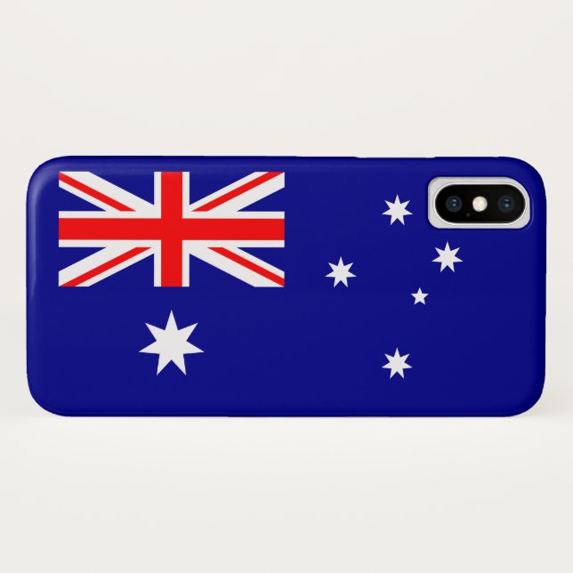 Patriotic Australian Flag Case-Mate iPhone Case (Back (Horizontal))