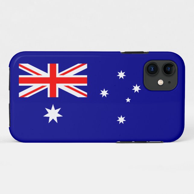 Patriotic Australian Flag Case-Mate iPhone Case (Back (Horizontal))