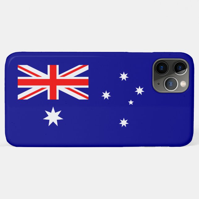 Patriotic Australian Flag Case-Mate iPhone Case (Back (Horizontal))