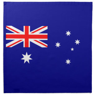 Patriotic Australian Flag Cloth Napkin