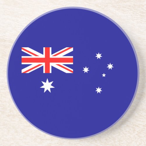 Patriotic Australian Flag Coaster