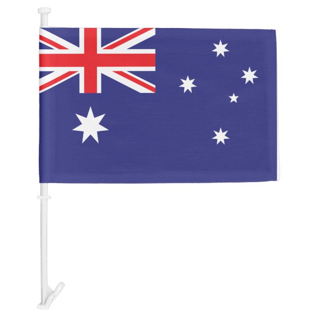 Patriotic Australian Flag Durable Car Window Flag (Front)