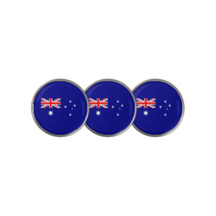 Patriotic Australian Flag Golf Ball Marker