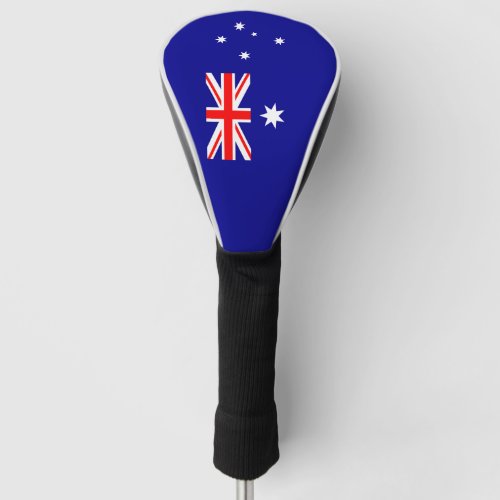 Patriotic Australian Flag Golf Head Cover
