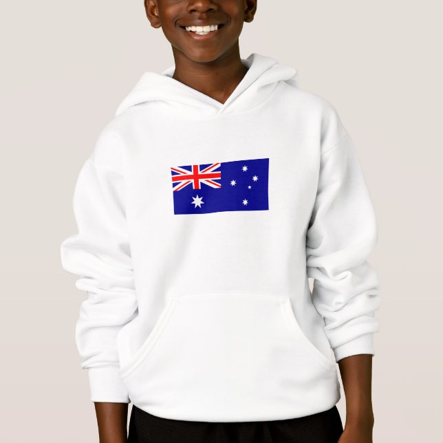 Patriotic Australian Flag Hoodie (Front)