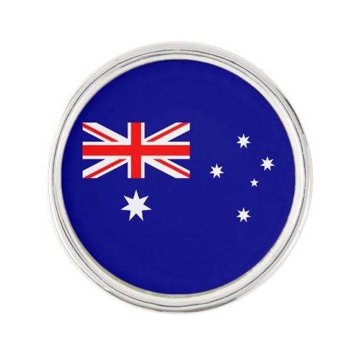 Patriotic Australian Flag Lapel Pin