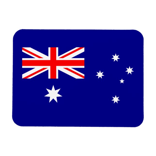 Patriotic Australian Flag Magnet (Horizontal)