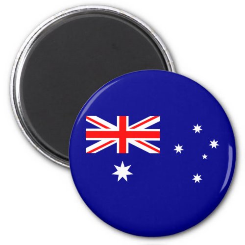 Patriotic Australian Flag Magnet