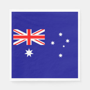 Patriotic Australian Flag Napkins