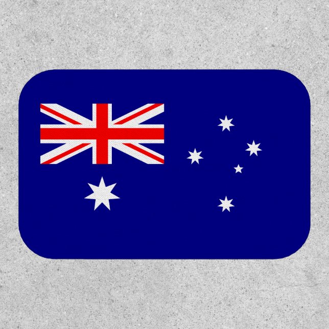 Patriotic Australian Flag Patch (Front)